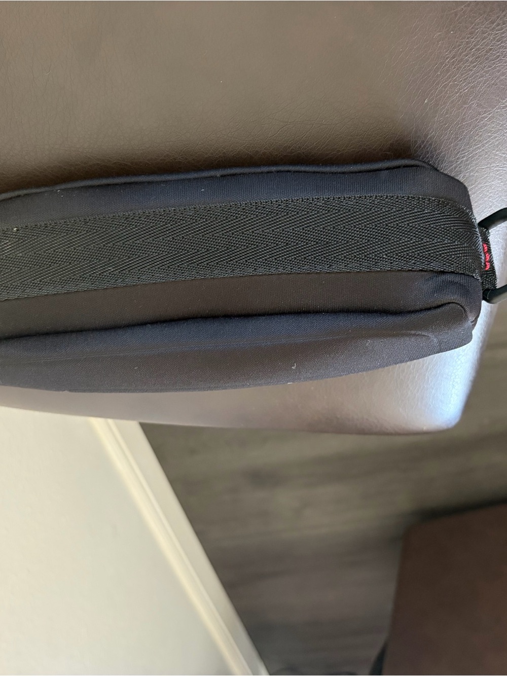 Victorinox Black Toiletry Pouch with Embossed Logo - Picture 2 of 3